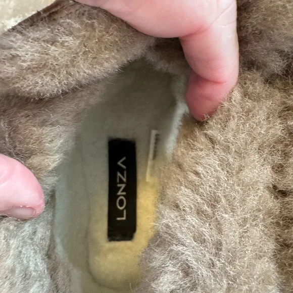 Women's Tan Fur-Lined Ankle Booties - Picture 5 of 9